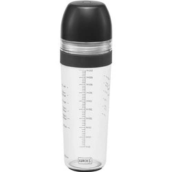 Lurch - shaker do ciasta, tworzywo sztuczne, 0,5 l, śred. 8 x 25 cm, szary