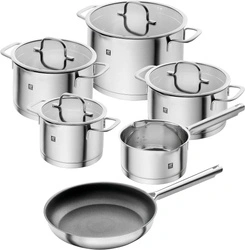 Zwilling - TRUEFLOW Zestaw 5 garnków + patelnia 28 cm