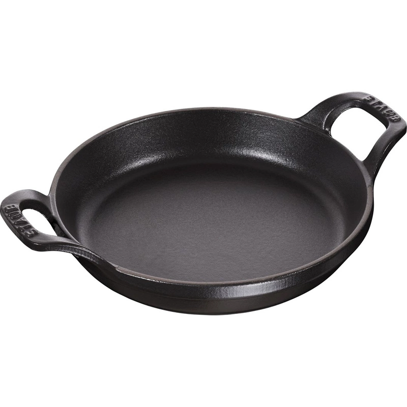 Staub - okrągłe mini naczynie do pieczenia i zapiekania 250 ml, czarny