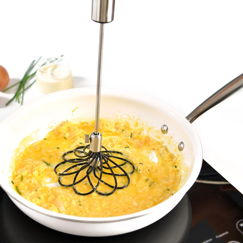 Mastrad - Trzepaczka błyskawiczna, czarnasrebrny, czarny