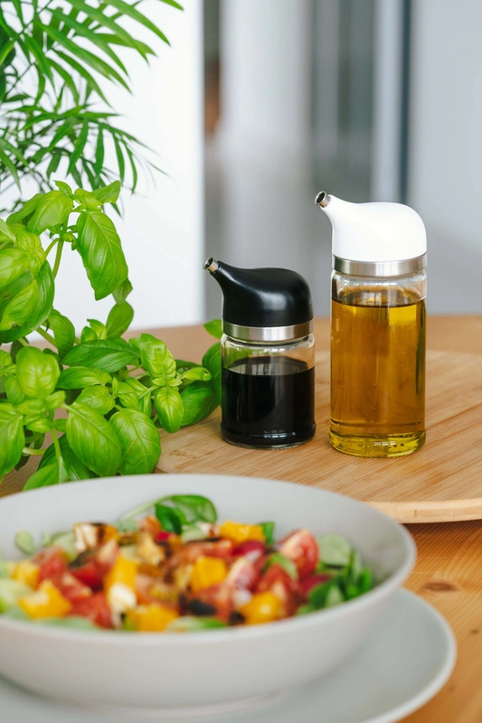 Vialli Design - Zestaw 2 dozowników do oliwy i octu LIVIO