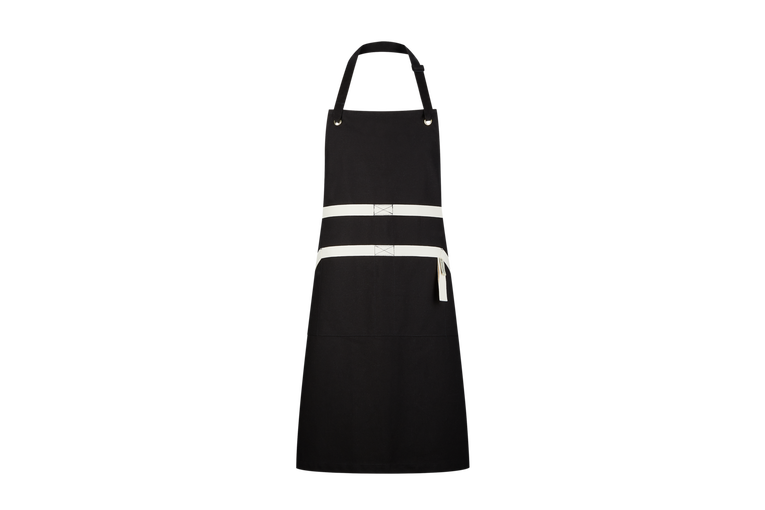 Le Creuset - Fartuch szefa kuchni - czarny