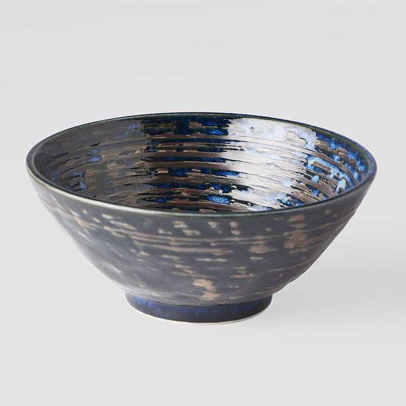 Made in Japan - Miska Udon 20 cm Copper Swirl