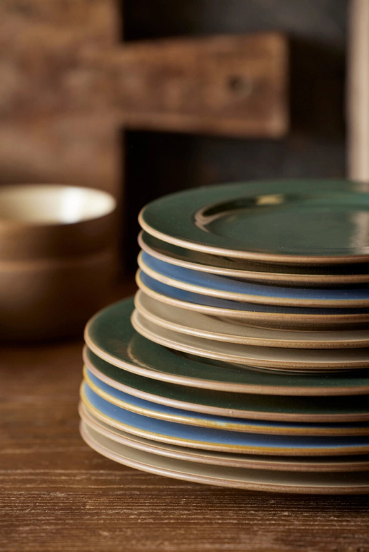 Bitz - Talerz 27 cm Wood/Forest Stoneware