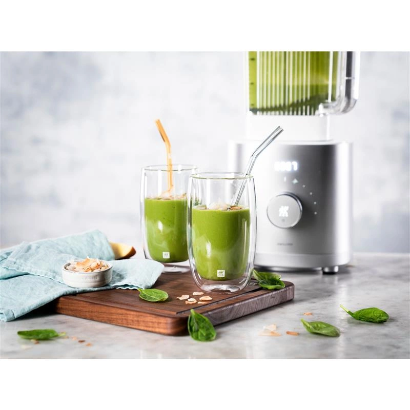 Zwilling - zestaw 4 słomek zakrzywionych kolorowe Sorrento