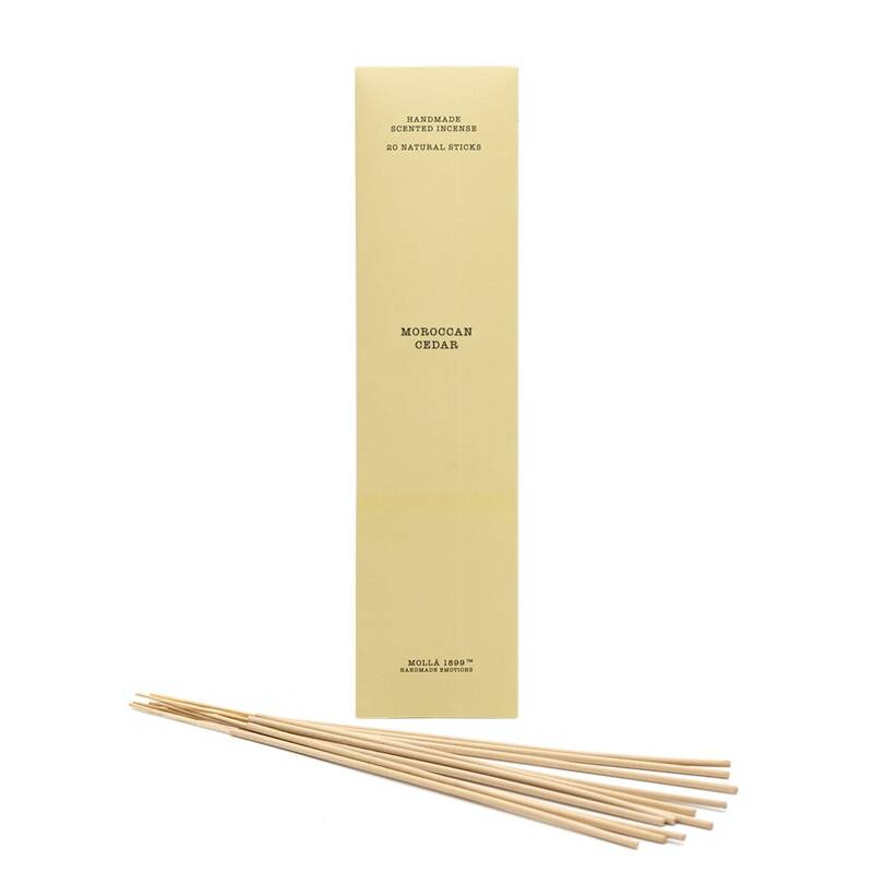Cereria Molla - Zestaw 20 kadzidełek Moroccan Cedar