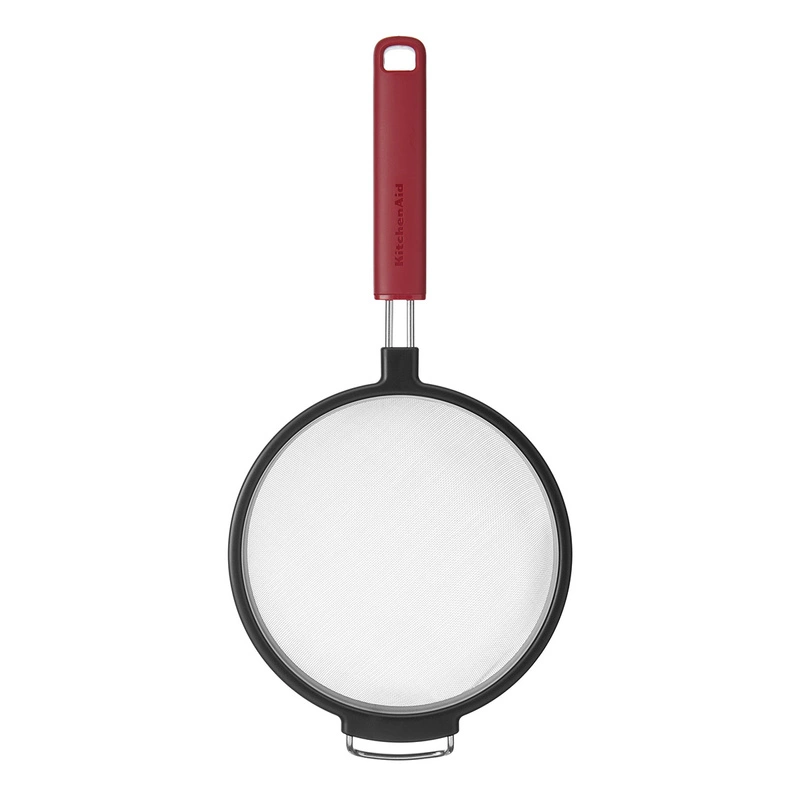 KitchenAid Culinary Tools - sitko kuchenne z uchwytem 17cm Empire Red