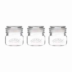 Kilner - Zestaw 3 słoików 0,25l. Push Top