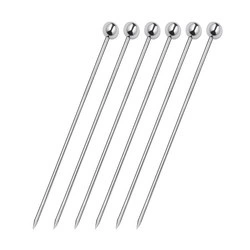 Cilio - stalowe szpikulce do przekąsek i koktajli, 6 szt., dł. 10,5 cm Cocktail