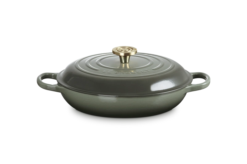 Le Creuset - garnek Gourmet Profesjonalny żeliwny 26 cm 2,2 l thyme