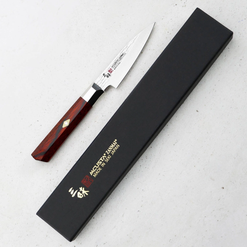 Mcusta Zanmai - VG-10 Supreme Ripple Nóż do obierania 9cm