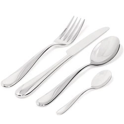 Alessi - zestaw sztućców, dla 6 osób, 24 el., noże z jednego kawałka stali NUOVO MILANO