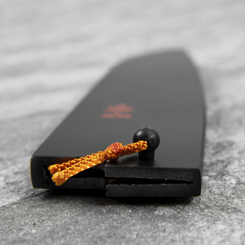 Kanetsune - Drewniana Saya ochraniacz na nóż Santoku 18 cm