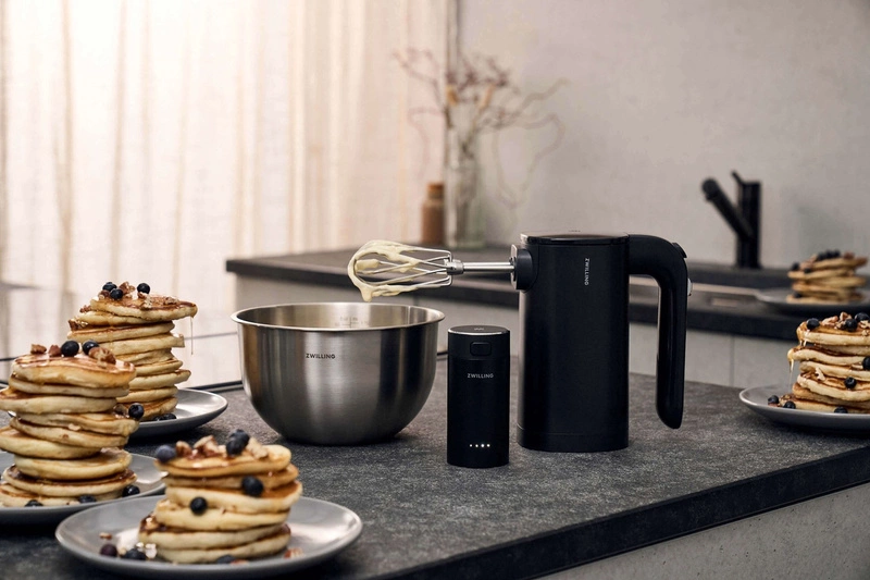 Zwilling - XTEND Zestaw startowy: bezprzewodowy mikser ręczny + bateria czarny