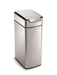 Simple Human - kosz  na śmieci 40 l Touch-Bar Slim stal FPP
