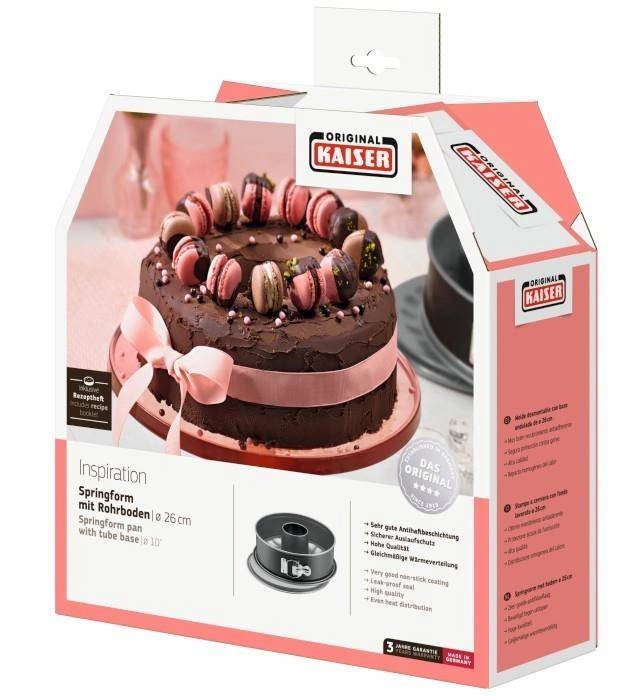 Kaiser - Tortownica 2 dna 26 cm, Inspiration