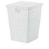 Kela - kosz na pranie, 40x40x52 cm, biały Alvaro