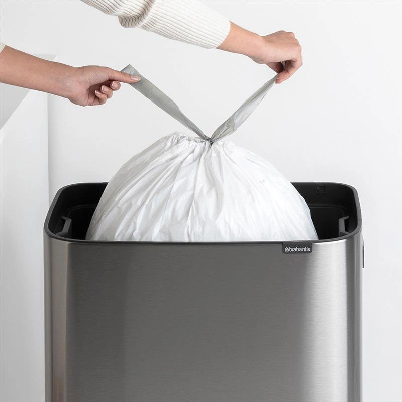 Brabantia - Kosz na śmieci Touch Bin BO 60l stal matowa