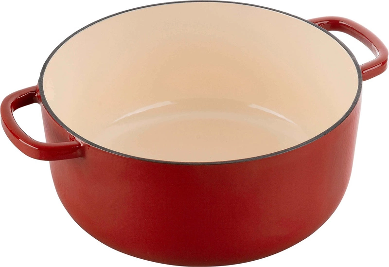 Ballarini - garnek żeliwny okrągły 2.6 ltr, czerwony Bellamonte