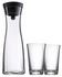 WMF - Karafka + 2 szklanki, Basic