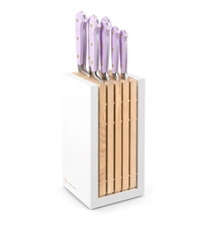 Wusthof - CLASSIC COLOUR Blok noży z 7 elementami fioletowy