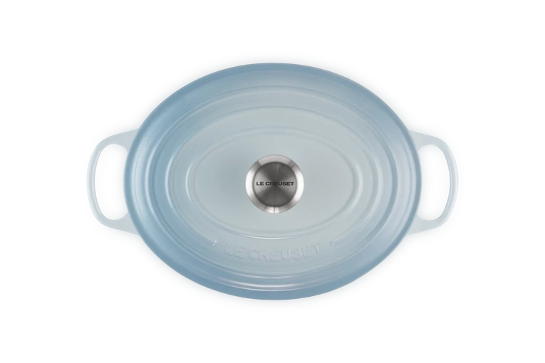 Le Creuset - brytfanna żeliwna Signature 29 cm 4,7 l Coastal Blue