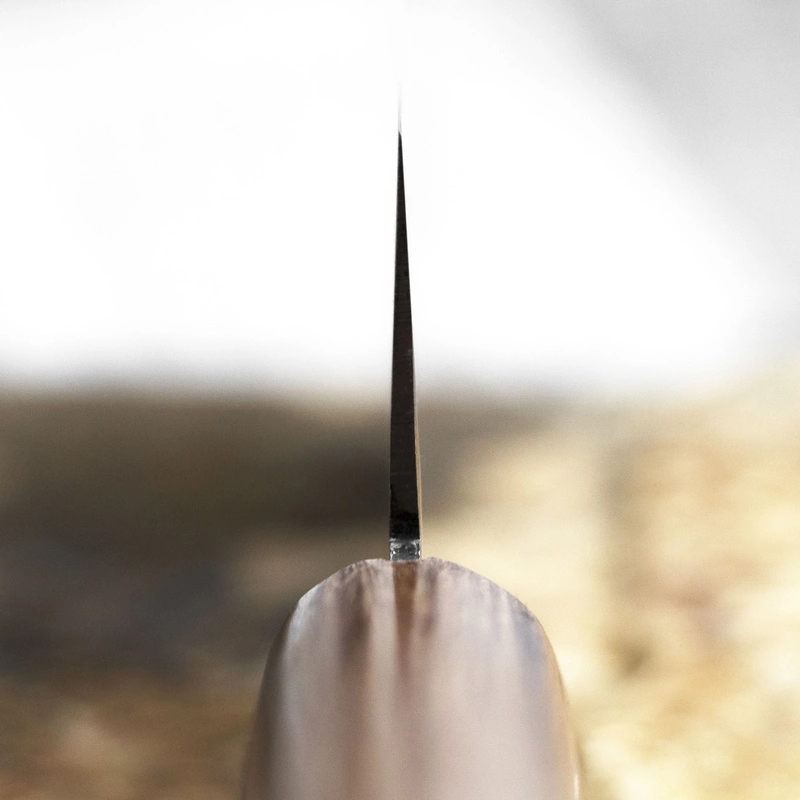 Kanetsune Seki - 1000 Shiro-2/SS Nóż mini Nakiri 13,5 cm