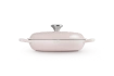 Le Creuset - garnek patelnia Gourmet Signature 26 cm 2,2 l shell pink