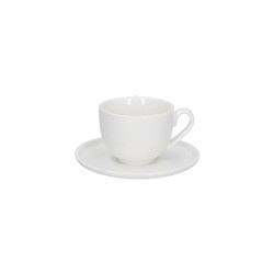 La Porcellana Bianca - Zestaw 6 filiżanek do kawy ze spodkiem 80 ml Corte