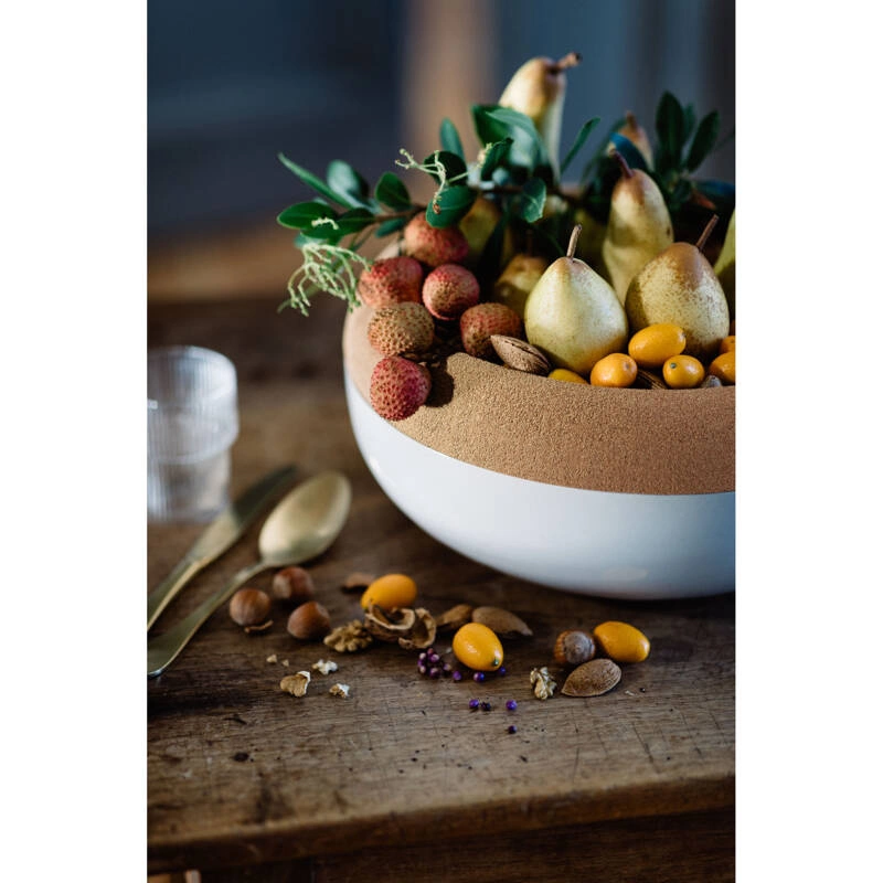 Emile Henry - Duża misa na owoce i warzywa 35,8cm- biały