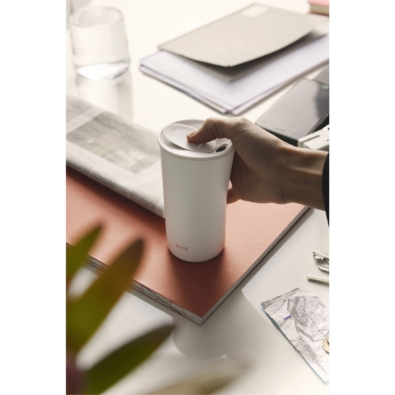Alessi - Kubek termiczny, kremowy