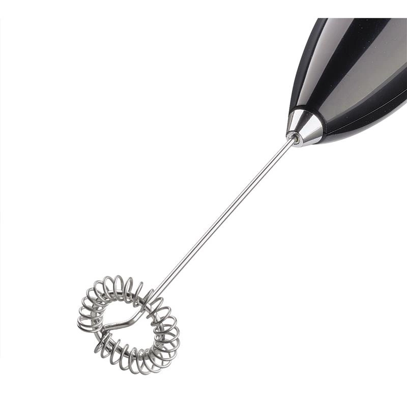 Cilio - spieniacz do mleka na stojaku, 23 cm, czarny Latteforte