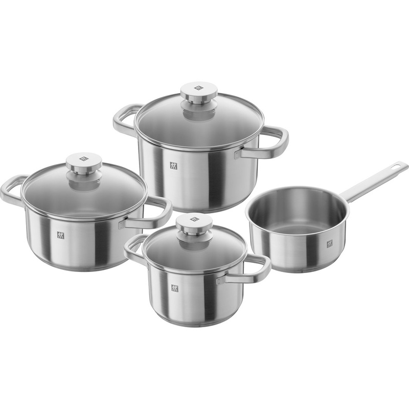 Zwilling - 4 częściowy komplet garnków Joy
