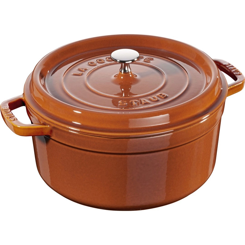 Staub - garnek brytfanna żeliwna cynamonowa 5,2 l 26 cm