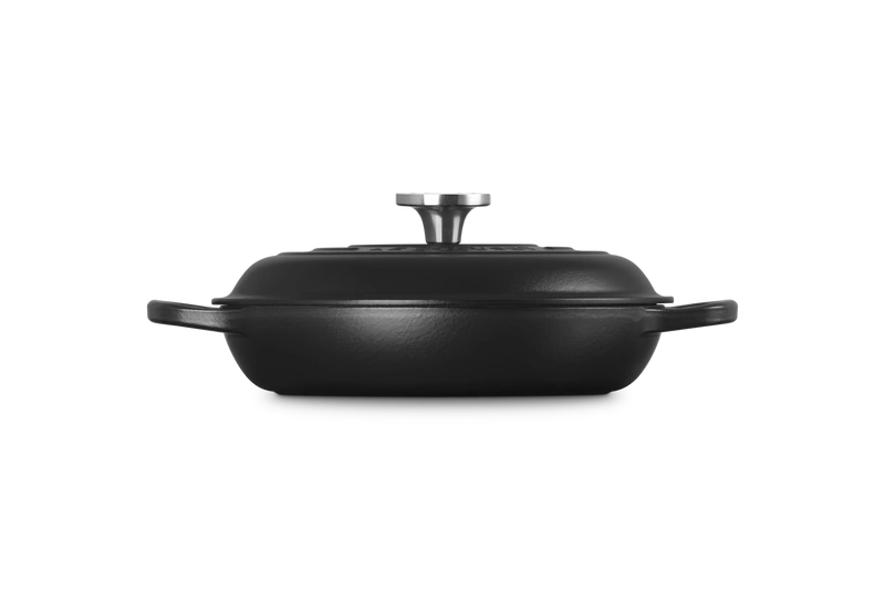 Le Creuset - garnek Gourmet Profesjonalny żeliwny 26 cm 2,2 l czarny