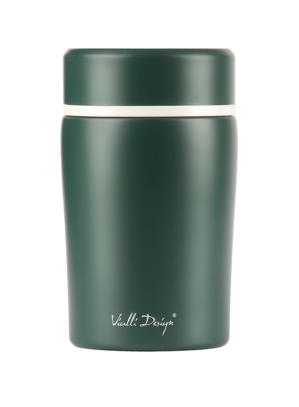 Vialli Design - Termos obiadowy 500ml FUORI zielony