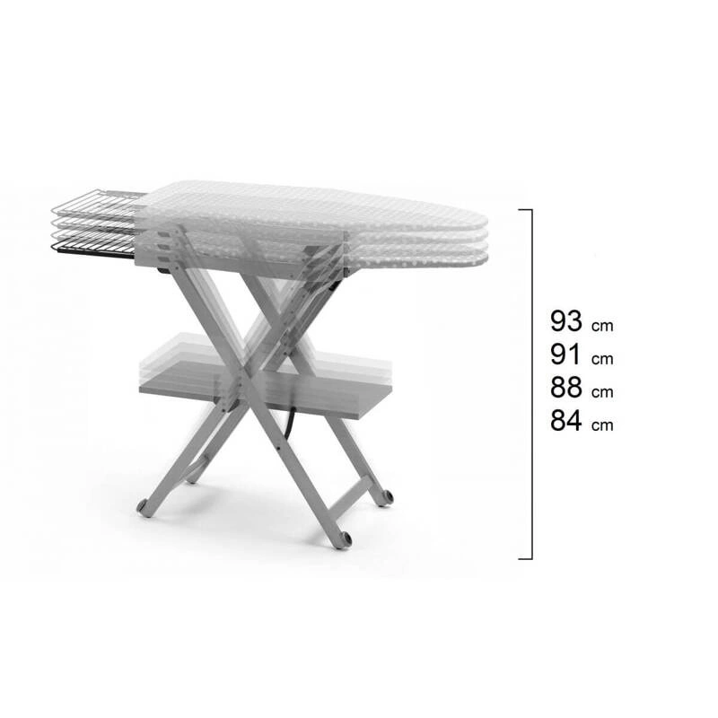 ARREDAMENTI - STIROCOMODO Deska do prasowania - 135 x 45 cm, Biały