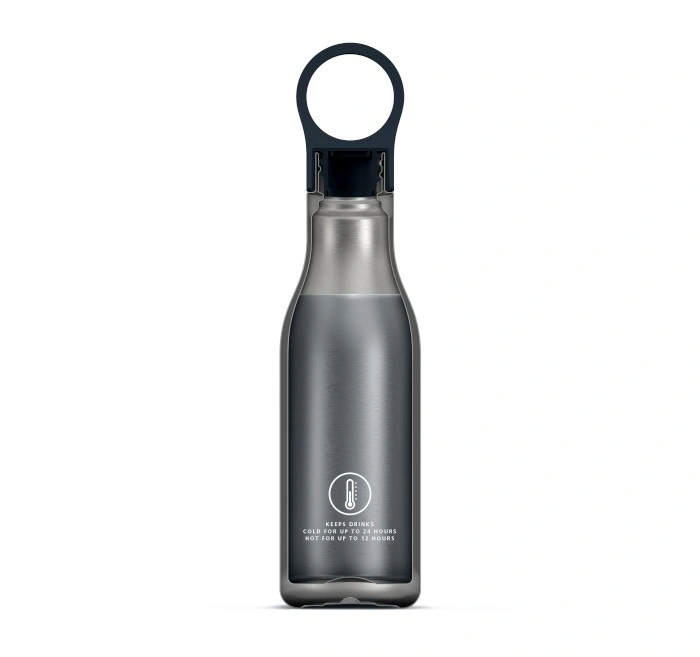 Joseph Joseph - Butelka termiczna 0,5 l stalowa, Loop™