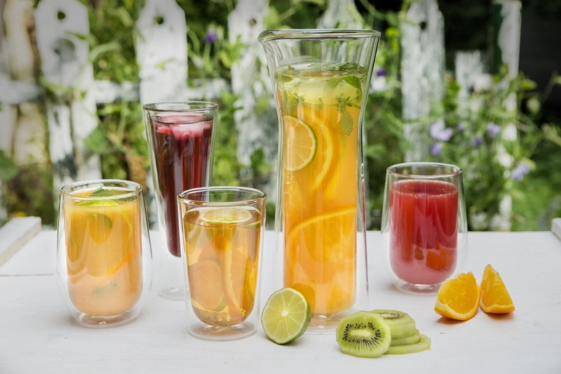 Vialli Design - Karafka z podwójną ścianką Amo 0,8 l