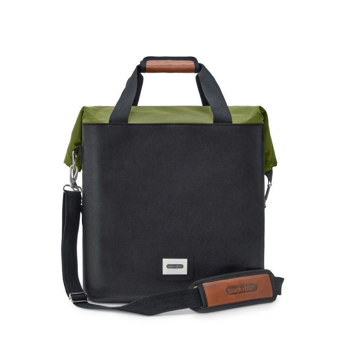 Black+Blum - Cooler bag, czarny/kolor mchu, NEW