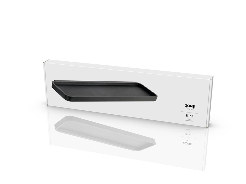 Zone Denmark - Półka łazienkowa 44 cm Rim Black