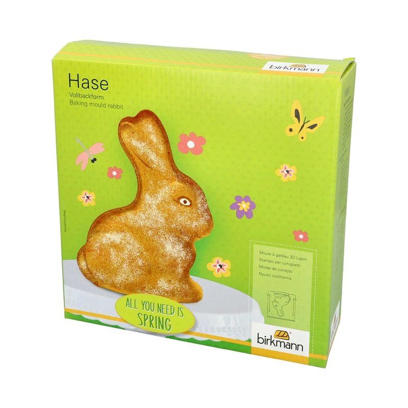 Birkmann - Forma do pieczenia 3D Zając 24 x 24 cm
