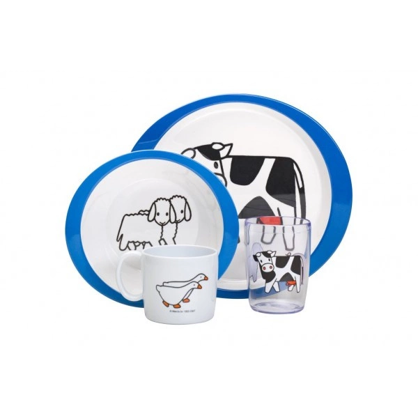 Mepal - Zestaw dziecięcy 4 sztuki Farm