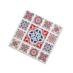 Zassenhaus - podkładka, ceramika/korek, 16 x 16 cm, kwiat Agadir