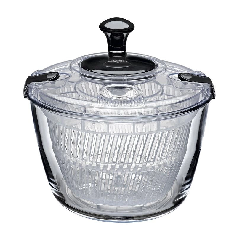 Kuchenprofi - suszarka do sałaty, szkło borokrzemowe/tworzywo sztuczne, śred. 24,5 cm, 4,0 l FRESH