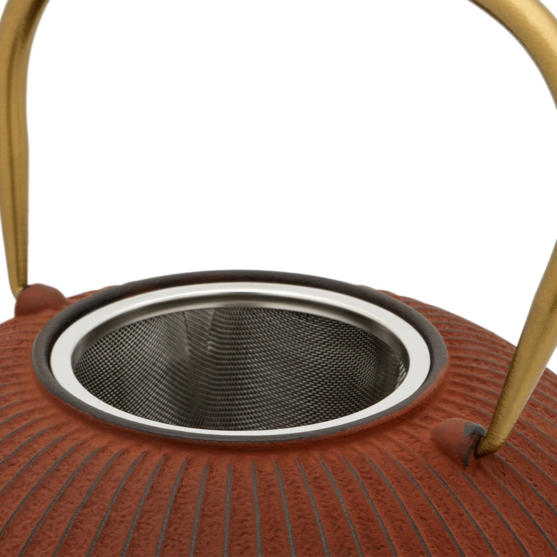 Bredemeijer - Dzbanek żeliwny Linhai 1.1L czerwony