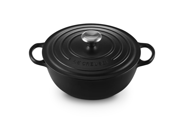 Le Creuset - La Marmite garnek żeliwny czarny 24 cm 3,1 l