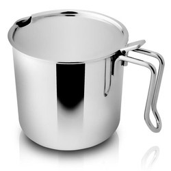 IDEALE - Kubek z przykrywką 9cm, stal nierdzewna