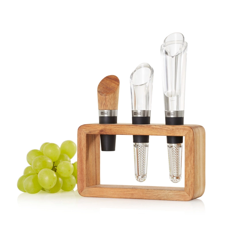 AdHoc - Zestaw konesera wina Vine - 3 częściowy