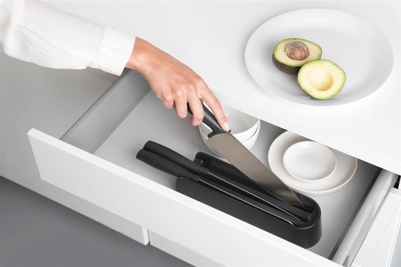 Brabantia - Zestaw noży w bloku do szuflady Tasty+